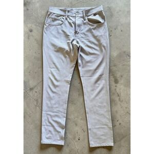 TravisMathew Open To Close Golf Pants Mens Sz 30 Grey Performance 5 Pocket Used
